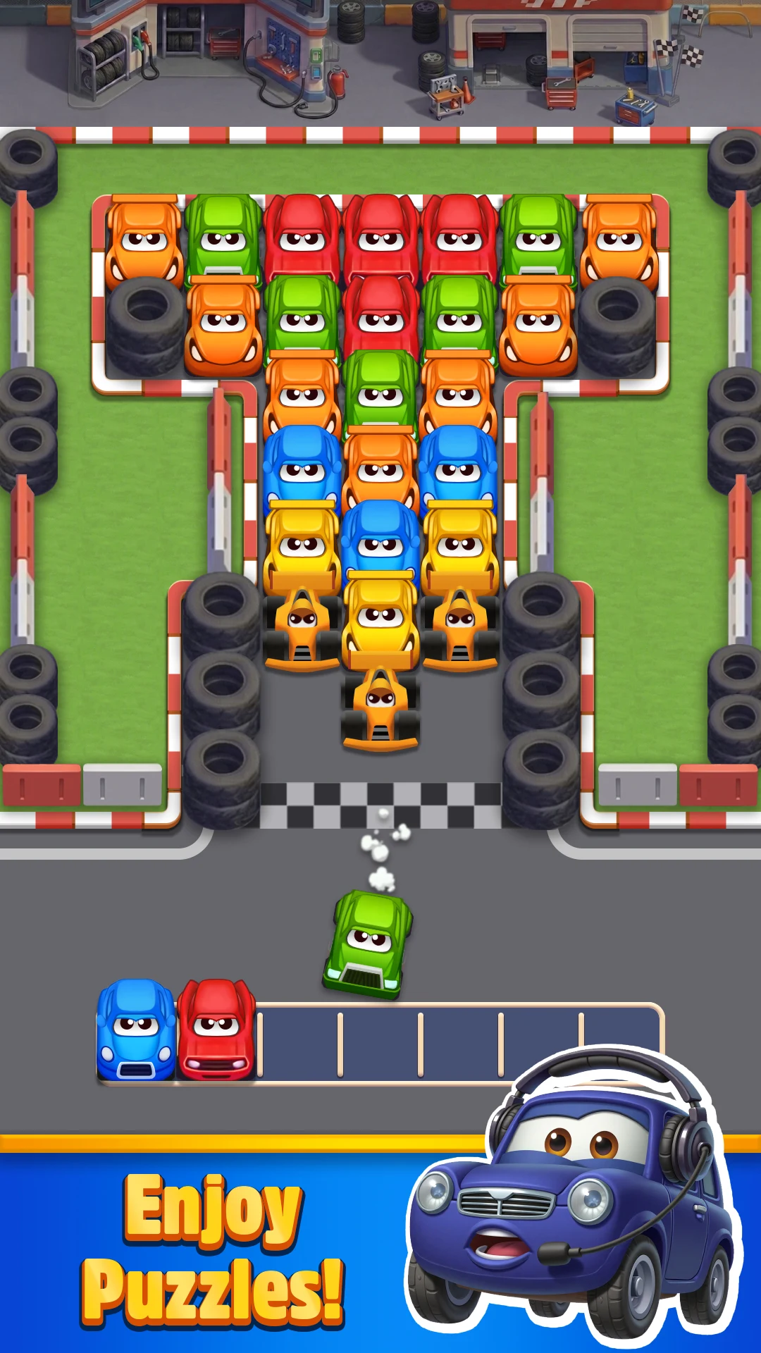Car Match Parking Jam Puzzle screenshot